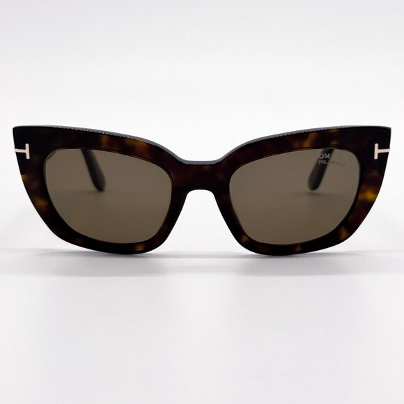 NEW TOM FORD SUNGLASSES ATHENA TF1190 52H POLARIZED HAVANA WOMEN FT1190/S 52H main image 6